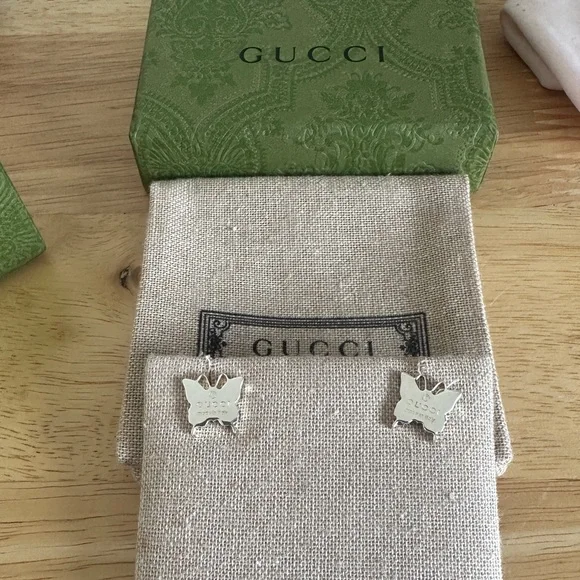 Gucci .925 🦋 Stud Earrings